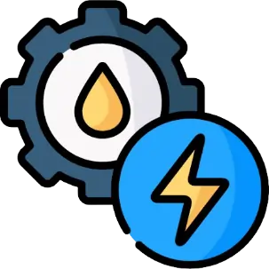 Lightning bolt icon for energy levels
